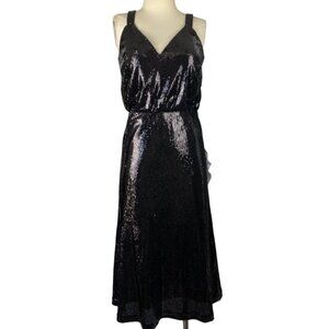 Dress the Population black sequin dress - NWOT